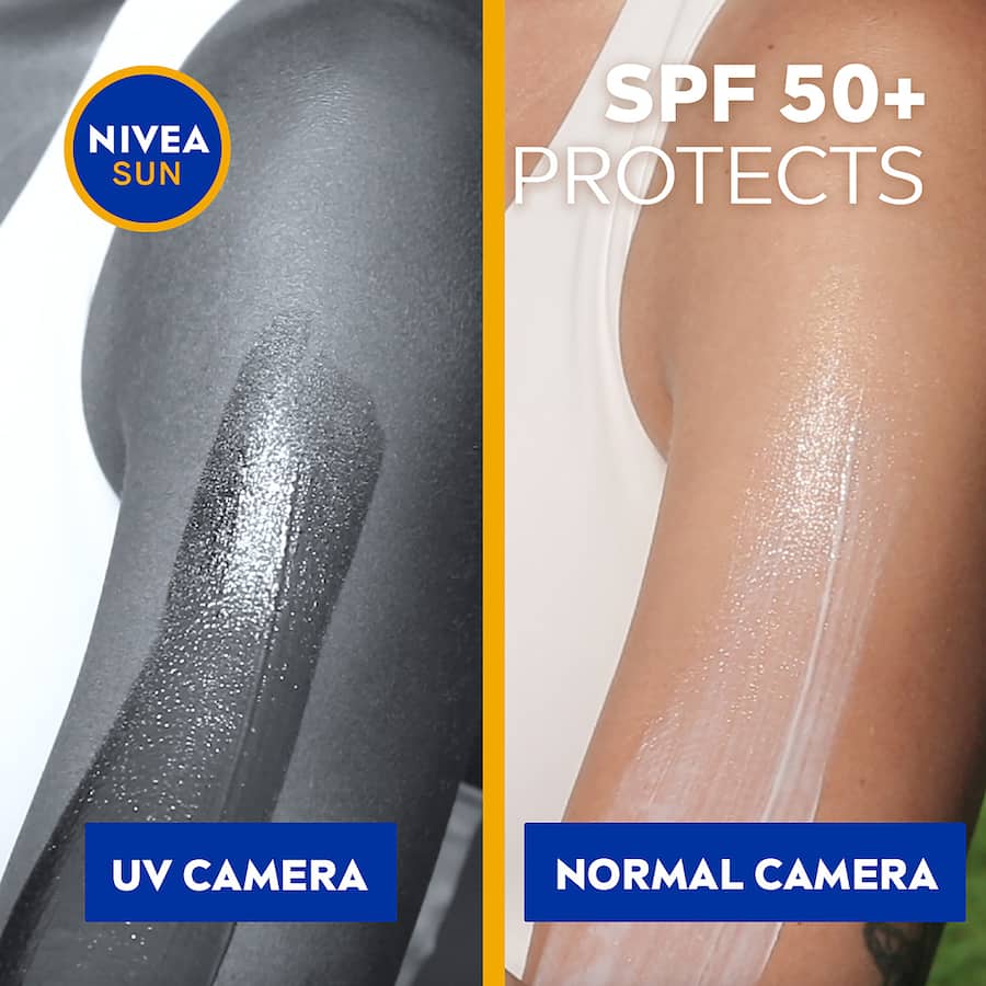 Nivea Sunscreen Protect & Moisture SPF 50 offers broad spectrum UV protection and hydration, ideal for summer activities.
