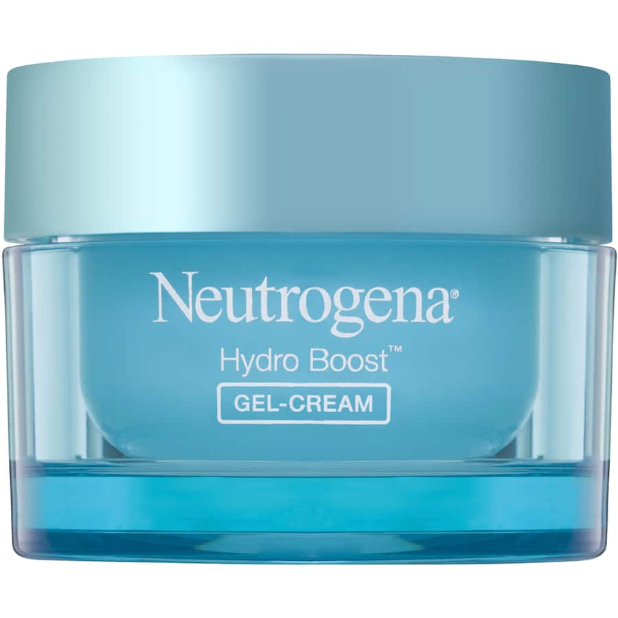 Hydrating Neutrogena Hydro Boost Gel with Hyaluronic Acid for refreshed, plump skin, suitable for all skin types.