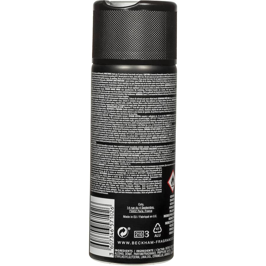 David Beckham Male Bodyspray Classic 150mL