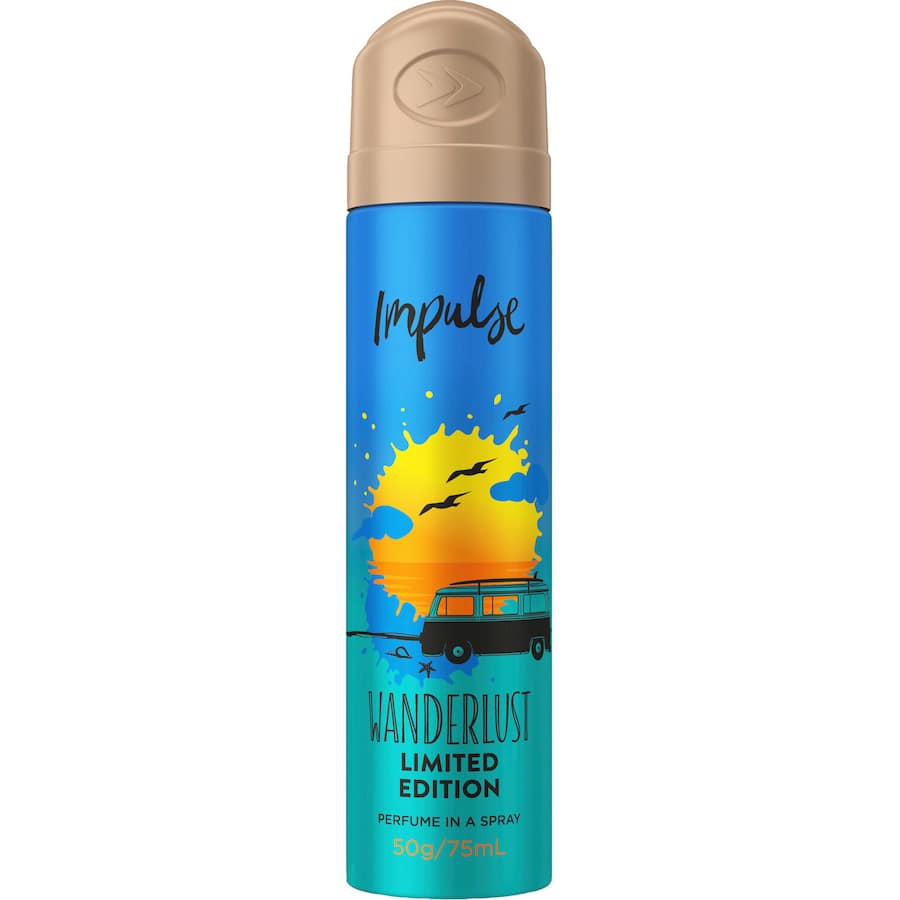 Impulse Female Bodyspray Wanderlust 75mL