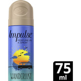 Impulse Female Bodyspray Wanderlust 75mL