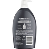 Dove Men + Care Body Wash Clean Comfort hydrates skin with a cedarwood and bergamot scent for a refreshing daily cleanse.