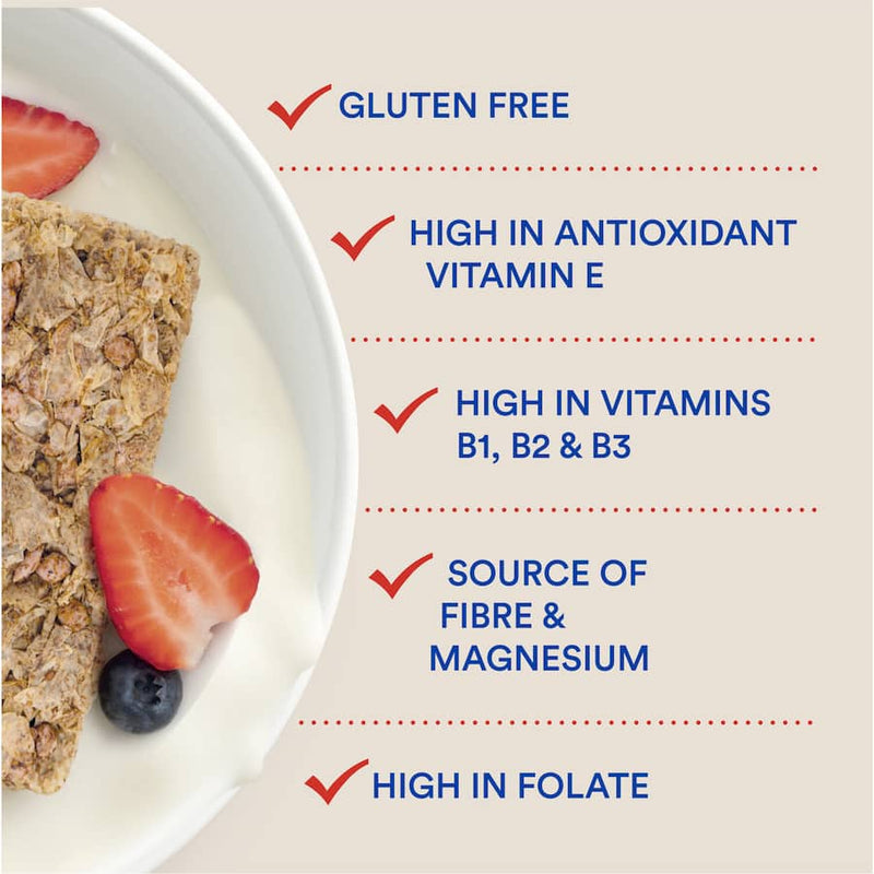 Sanitarium Gluten Free Wheat Biscuits Berry