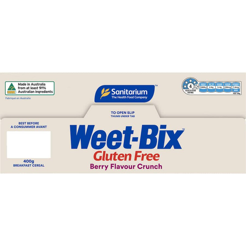 Sanitarium Gluten Free Wheat Biscuits Berry