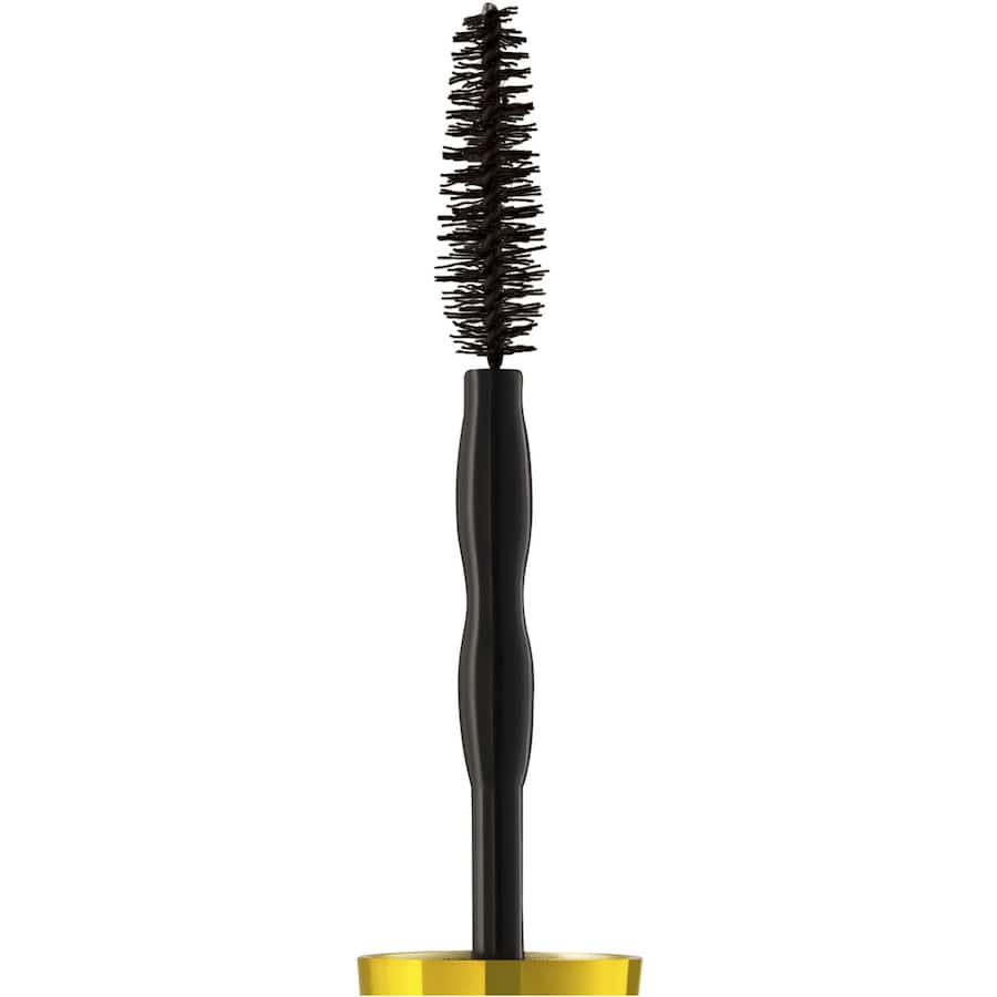 Maybelline Colossal Big Shot Mascara in Very Black for bold, voluminous lashes with no clumps and all-day hold.