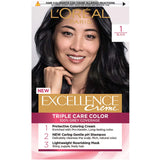 Loreal Excellence Hair Colour Black 1