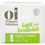 Soft and eco-friendly Oi 100% Organic Cotton Panty Liners, ideal for sensitive skin, light spotting, and everyday freshness.