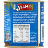 Premium Ayam Coconut Milk, made from fresh coconut flesh, perfect for creamy curries, soups, and desserts; gluten-free and healthy.