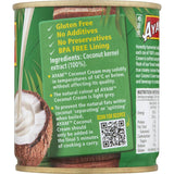 Ayam Coconut Cream Premium in a can, perfect for adding natural creaminess to curries, desserts, and beverages.