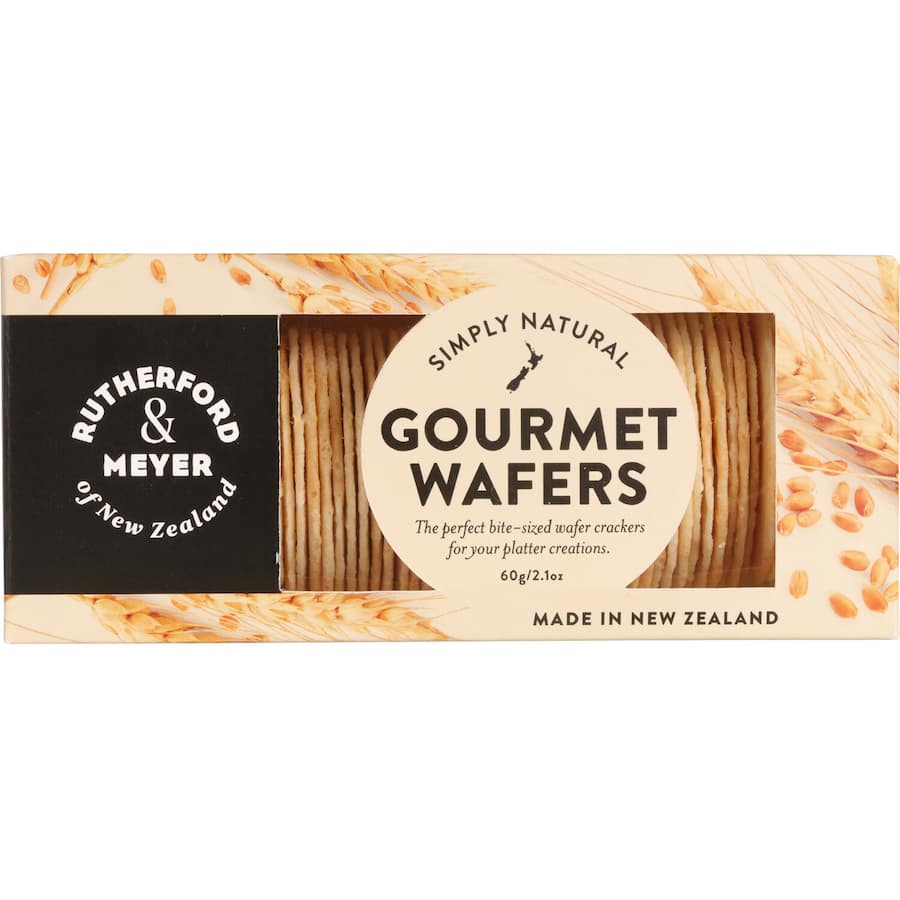 Crisp, artisanal wafers ideal for cheese pairings, dips, or solo snacking, crafted from natural ingredients for gourmet enjoyment.