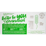 Oi 100% Organic Cotton Regular Tampons: eco-friendly, absorbent, and made without harmful chemicals for comfortable protection.