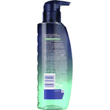 Professional-grade shampoo bottle designed to relieve severe dandruff and scalp itch, ensuring flake-free, healthy hair.