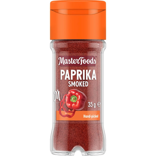 Smoked paprika by Masterfoods adds sweet, smoky flavor and vibrant color to enhance any dish, from stews to pizza.