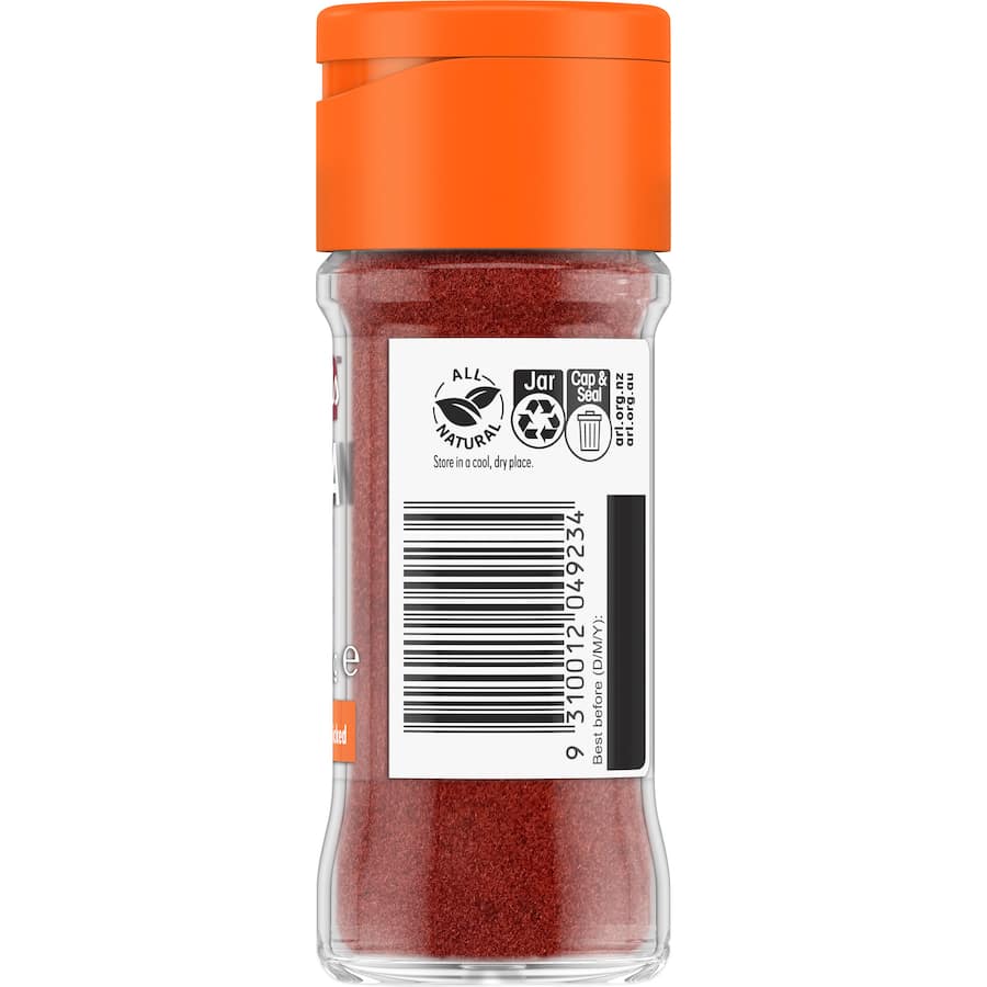 Smoky and sweet Masterfoods Paprika adds vibrant color and flavor to dishes like beef stroganoff and roasted vegetables.