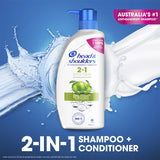 Head & Shoulders 2 In 1 Shampoo & Conditioner Apple Fresh 750mL