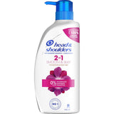 Head & Shoulders 2 In 1 Shampoo & Conditioner for smooth, shiny, and dandruff-free hair, suitable for daily use.