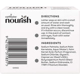 Earthwise Nourish Soap with goat's milk and shea butter, designed for moisturizing and replenishing all skin types.