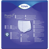 White, soft, pull-up incontinence pants with advanced leakage protection for secure night-time wear.