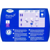 Comfortable, secure TENA Pants Night Large for overnight incontinence, featuring dual absorption and anti-leakage barriers.