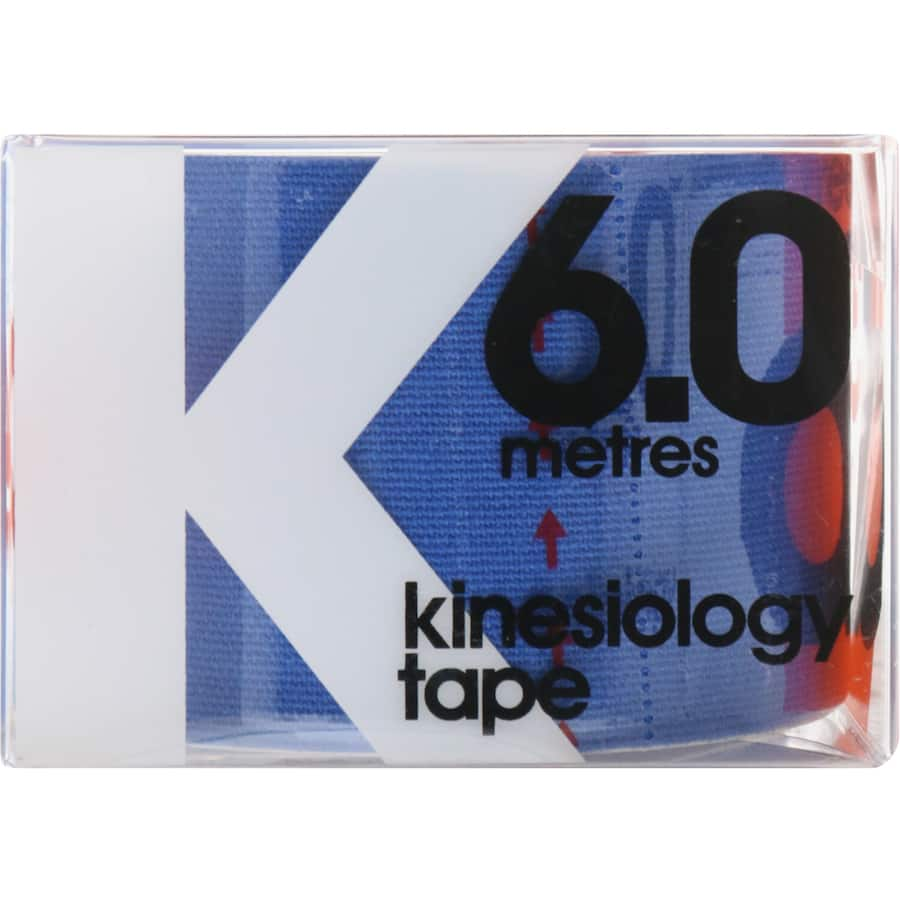 D3 Kinesiology Tape K6.0: elastic cotton blend, latex-free, enhances mobility, reduces pain, perfect for athletes and recovery.