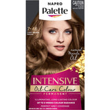 Napro Palette Hair Colour Light Brown Mocha 7-46 for vibrant, long-lasting color and 100% grey coverage in 115ml.