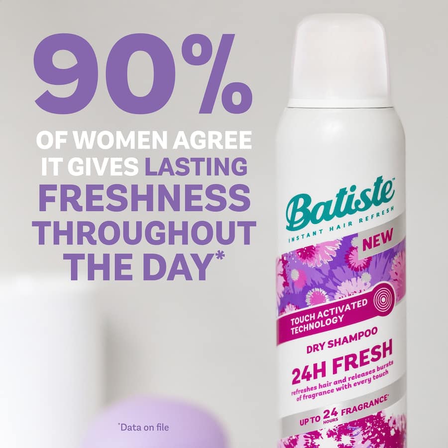 Batiste Dry Shampoo Fresh revitalizes hair instantly, offering a quick, waterless refresh for vibrant, clean results anytime.