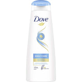 Nourishing Dove Daily Care Shampoo for normal to dry hair, leaving it hydrated, shiny, and beautifully manageable.