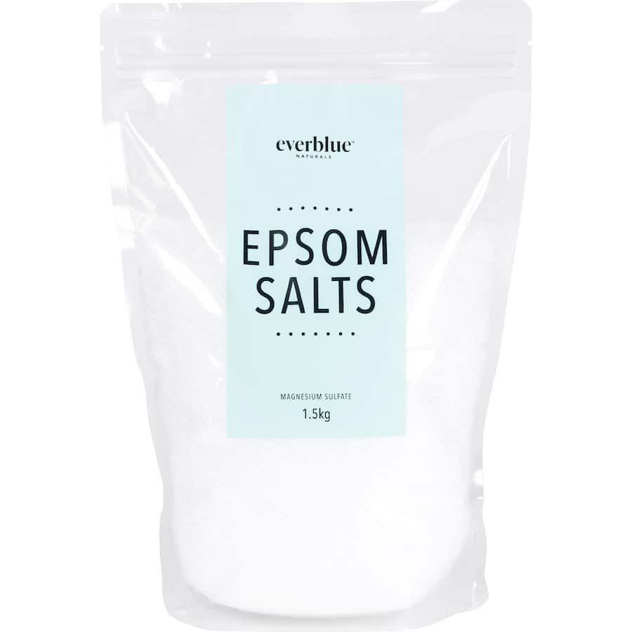 Everblue Naturals Epsom Salts  Pouch bag 1.5kg