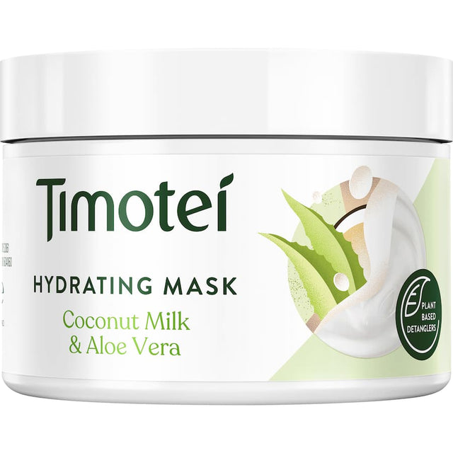 Timotei Hair Mask Hydrating: revitalize dry hair with deep hydration and nourishment for silky, manageable strands.