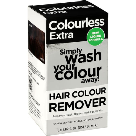 Colourless Hair Colour Remover Max Effect: safe and powerful formula for easily washing away hair dye without damage.