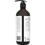 Glow Lab Repairing Shampoo: Nourishing formula with Keratin, Coconut Oil, and floral scent for strengthened, healthy hair.