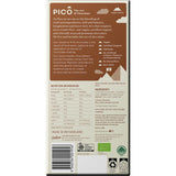 Pico Chocolate Hazelnut Milk: creamy, vegan beverage with rich chocolate and hazelnut flavor, perfect for healthy snacking.