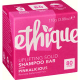 Ethique Pinkalicious Shampoo Bar for normal hair, infused with pink grapefruit and vanilla for a nourishing, eco-friendly wash.