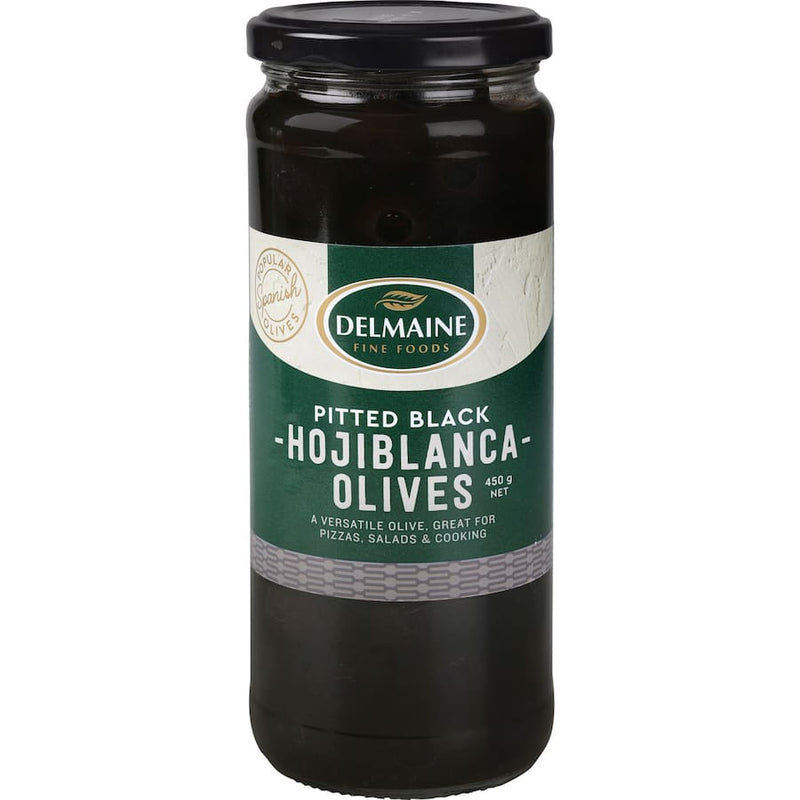 Delmaine Olives Pitted Black