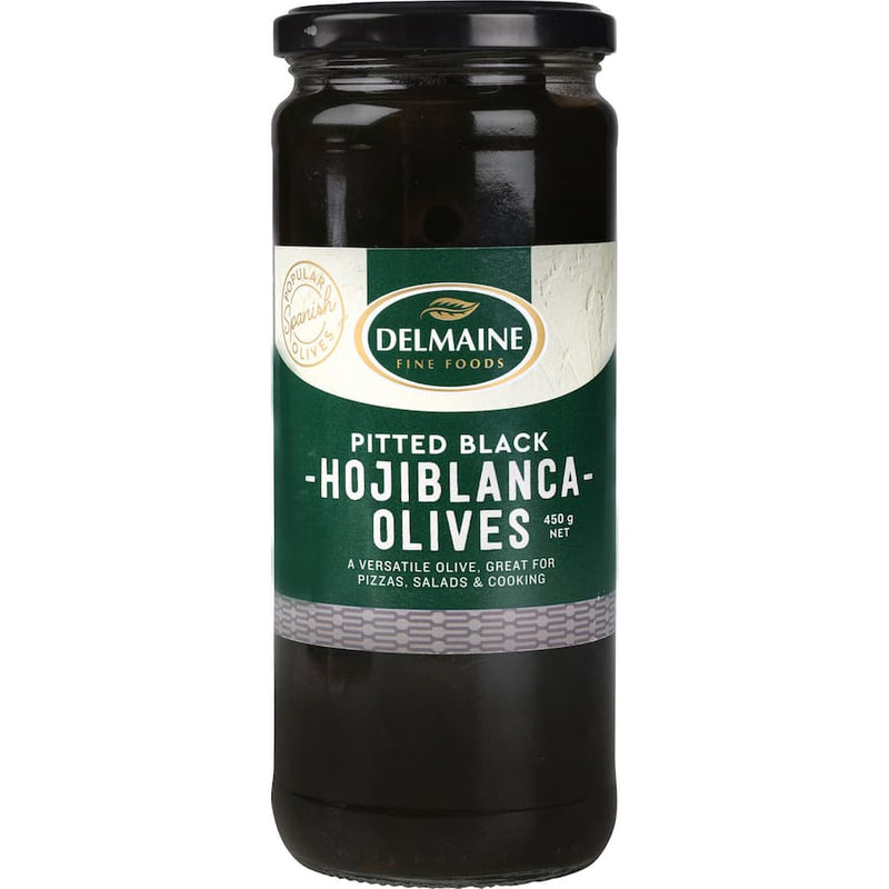 Delmaine Olives Pitted Black