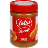 Creamy Lotus Biscoff Spread made from caramelized cookies, perfect for toast, desserts, or enjoying straight from the jar.