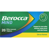 Effervescent citrus tablets for enhanced mental performance, featuring Spanish Sage and 12 essential vitamins and minerals.