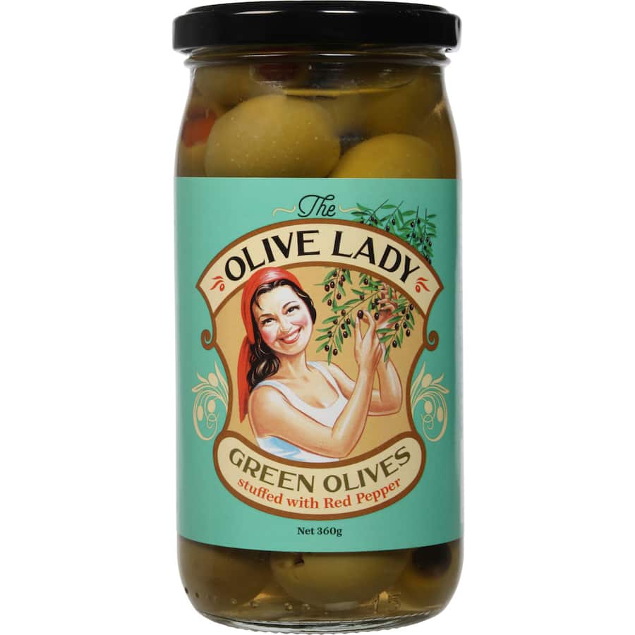 The Olive Lady Olives Stuffed Green