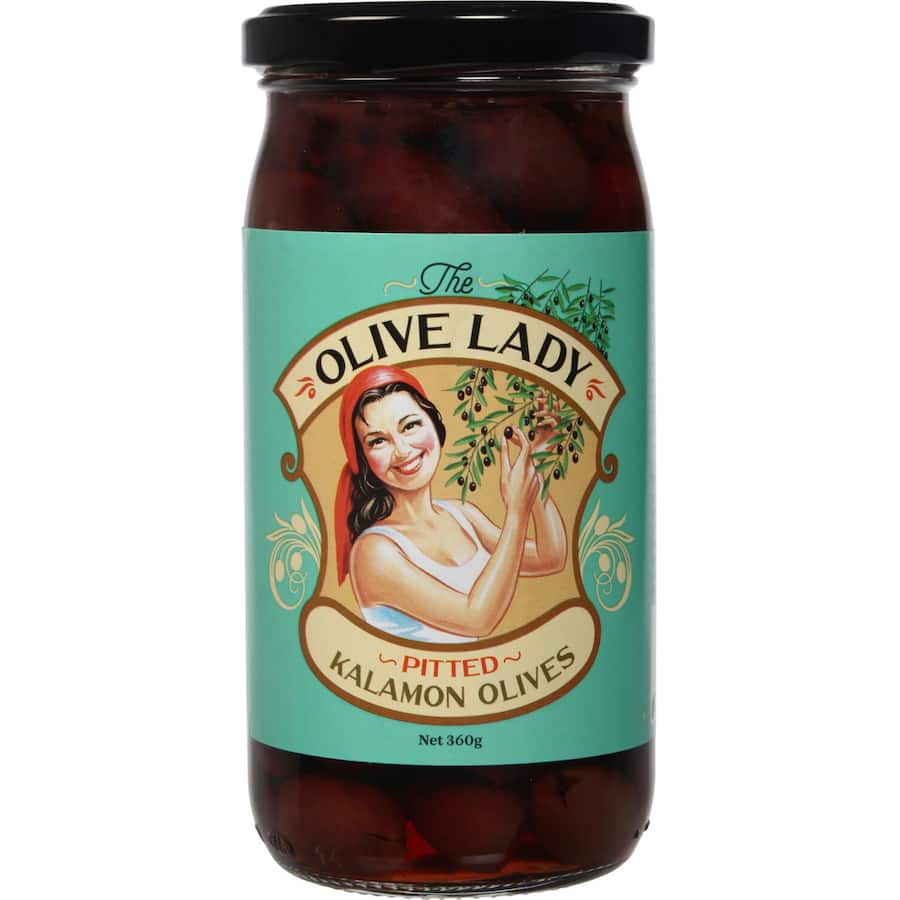 The Olive Lady Olives Pitted Kalamon