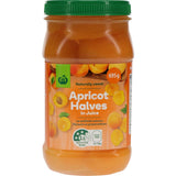 Woolworths Apricot Halves In Juice Plastic jar 695g