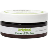 Bulldog Beard Care Original Balm: Soothing, moisturizing beard balm with aloe vera, camelina oil, and green tea for a healthy look.