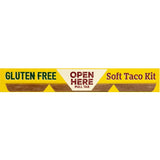 Old El Paso Gluten Free Soft Taco Kit with corn tortillas, seasoning, and toppings for delicious, customizable taco nights.