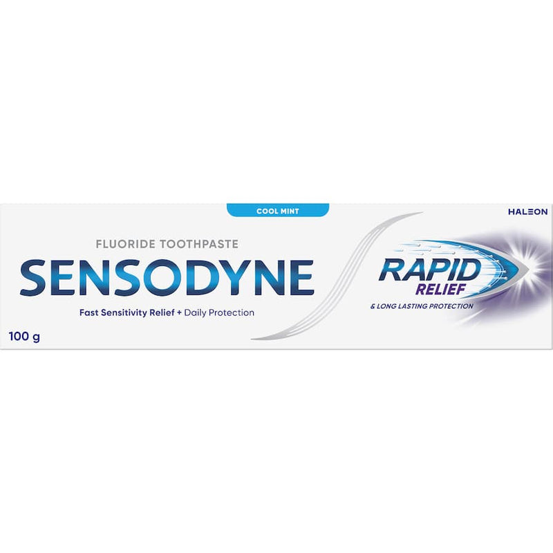 Sensodyne Sensitive Teeth Toothpaste Rapid Relief Cool Mint