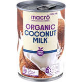 Creamy Macro Organic Coconut Milk, ideal for soups, curries, and smoothies, is non-GMO and rich in nutrients.