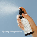 Refreshing facial mist with Ginger Root and natural botanicals to hydrate and reduce redness for a healthy complexion.