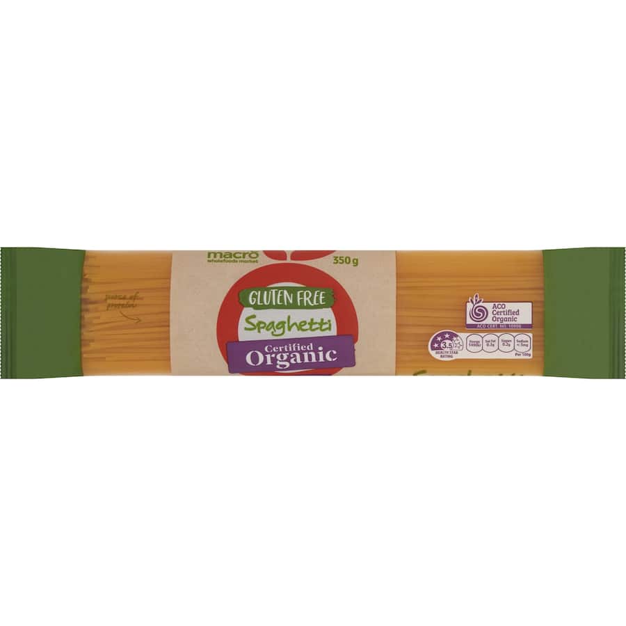 Macro Organic Pasta Spaghetti Gluten Free