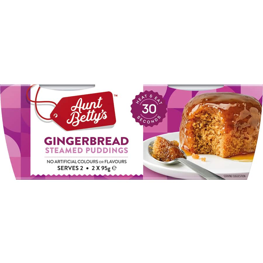 Aunt Bettys Steamed Pudding Gingerbread 190g