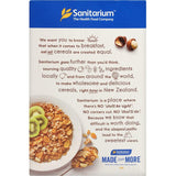 Sanitarium Light N Tasty Cereal Macadamia features crispy flakes with crunchy macadamia nuts, perfect for a nutritious breakfast.