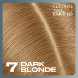 Clairol Root Touch Up Spray in Blonde covers grey roots effortlessly, blending seamlessly for a natural, youthful look.