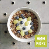 Kellogg's Just Right Cereal Original features whole grains, sultanas, and apricot pieces for a nutritious breakfast.